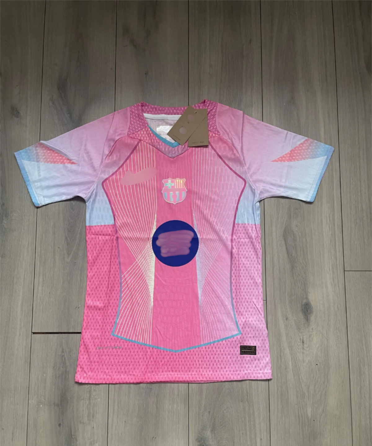 FC Barca Pink & White Jersey 2025/26